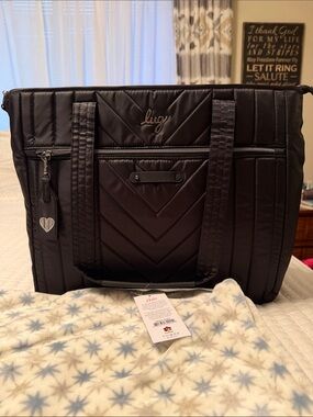 lug Paddle-Black Tote